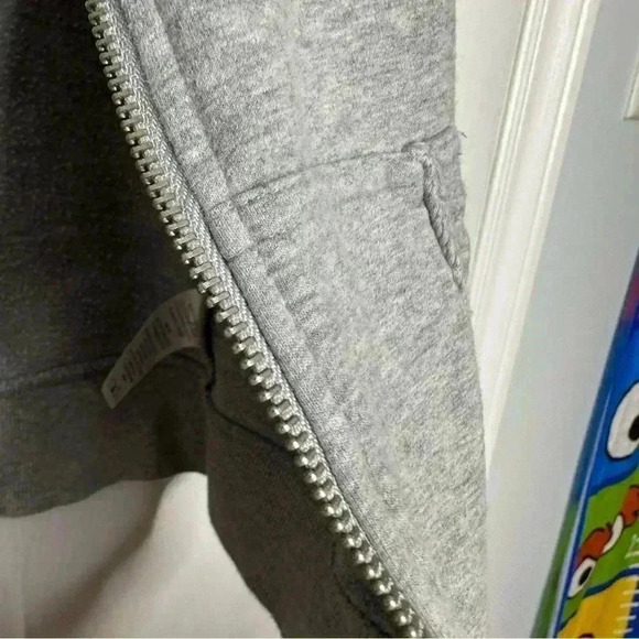 Calvin Klein Sweatshirt Full Zip Grey Size Small - Picture 10 of 16